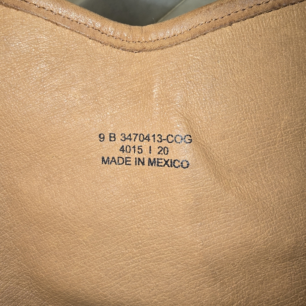 Frye Brown Leather Tall Heeled Boots - Picture 6 of 6